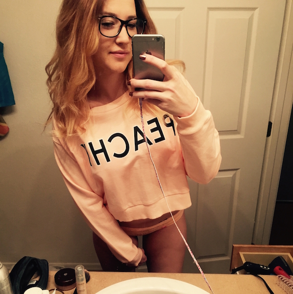 Busty Girl With Glasses